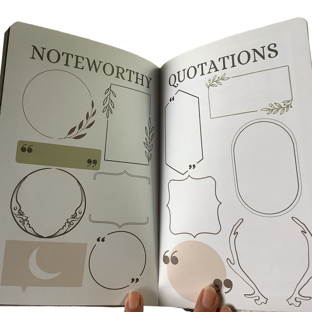 Owlcrate Reading Journal Undated New - Picture 11 of 16